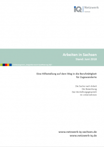 Heft Cover Arbeiten in Sachsen